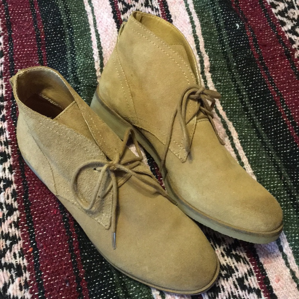 Lucky Brand beige booties/shoes